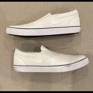 NIKE SB - Men’s Sz 12 Chron 2 Slip White/ Black